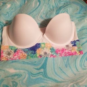 PINK VS strapless bra